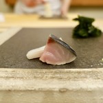 寿し ひでたか - ［2018/12］酒肴⑤ 神奈川松輪産しめさば