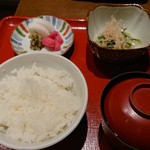 三田ばさら - ご飯