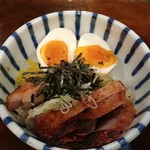 らぁめん 欽山製麺所 - 特製鶏めし