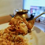 インド料理 マルジョウ - カキのビリヤニ　1600円
