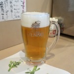 よし春 - 生ビール
