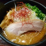 Raamengantetsu - 炙り黒味噌ラーメン(850円)