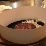 ふらんす亭 - 米国産牛肩ロースステーキランチ(￥1,000円)