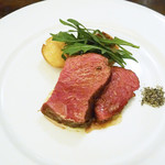 ICARO miyamoto - 北海道産十勝ハーブ牛ランプの炭焼き