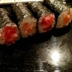 寿司大 - 鉄火巻＆タラコ巻き