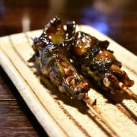 山の茶屋 - 【ランチ 9,000円コース】肝焼き：別角度にて