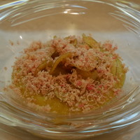 Ristorante 迫 - 小さな前菜　牛蒡のムース、フォアグラのパウダー