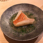 鮨 なんば 日比谷 - きんきの煮付け