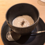 鮨 なんば - 鱈の白子のすり流し