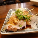 Jidori Yakitori Kadomatsu - たたきポン酢