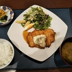 お食事処 諫早のどか - チキン南蛮定食@700