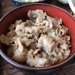 中華料理　柳沢食堂 - ミニ焼肉丼