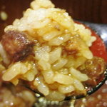 福家 - シチューをご飯にかけてうんまい！