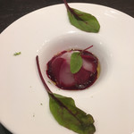 メゾン ルパン ミュラ - 北海道帆立とビーツ