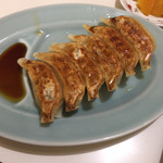 くるまやラーメン - 古川店スタッフ手作りの餃子です