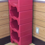 くるまやラーメン - 子供用の椅子もあるのは嬉しいですね