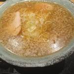 新撰組 - 背脂醤油ラーメン大盛り

