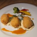 洋食 つばき - クリームコロッケ(1,600円)