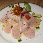 洋食 つばき - ロースハムのサラダ(900円)