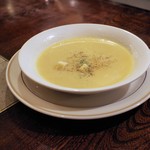 ステーキハウス チャコオキナワ - スープ