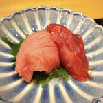 すし処浜谷 - 本鮪中トロと赤身
