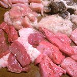 炭火焼 ゆうじ - 肺、ハツ、食道、ギアラ、ホルモン