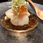 路じ - ホタテの土佐酢ジュレ