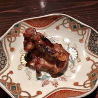 たでの葉 - すっぽんの肩の炭火焼き