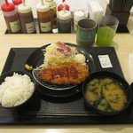 松のや - 得朝ロースかつ定食