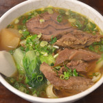 永康刀削麺 - 牛肉麺 小(160元)