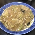 お栄さん - 皿うどん（太麺）  麺が見えなくてすみません