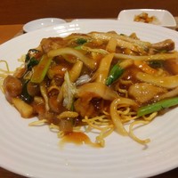 中国料理 天廣堂 - 平田牧場三元豚と冬白菜餡かけ炒麺