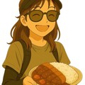 月１かれーさん。